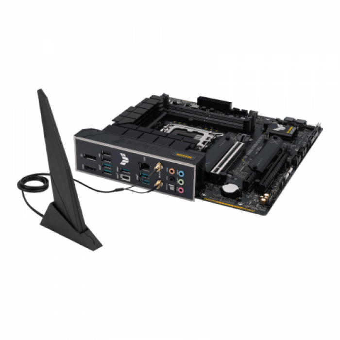 Placa de baza ASUS TUF GAMING B760M-PLUS WIFI D4, Intel B760, Socket 1700, mATX